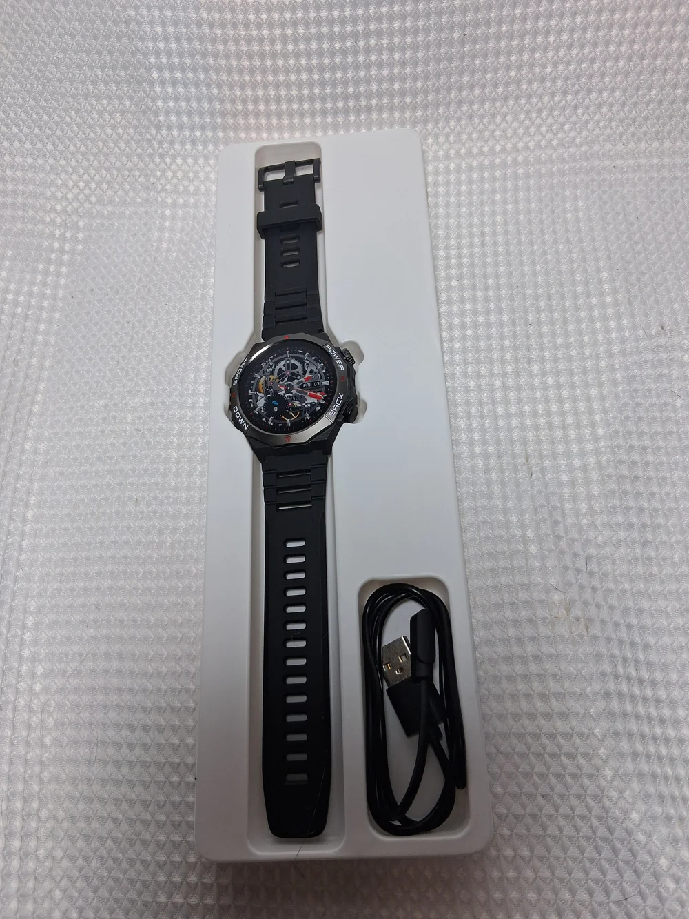 Smart watch stylish black
